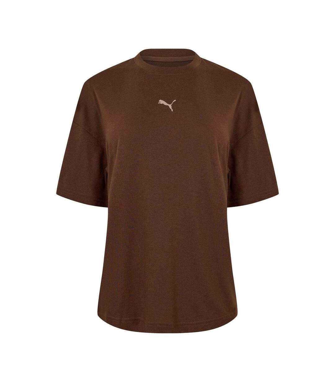 T-shirt Train Femme Marron Foncé Puma-1
