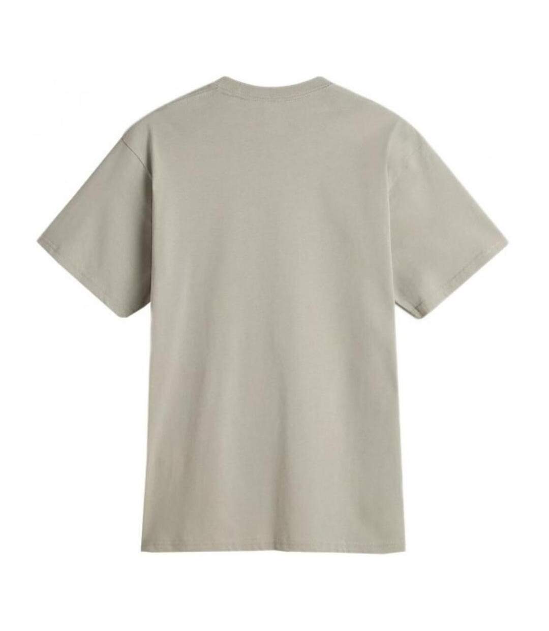 T-Shirt beige homme vans london-2
