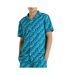 Chemisette vert homme umbro printed shirt regale - l-1