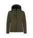 Doudoune Softshell Femme Vert Kaki Clique-1