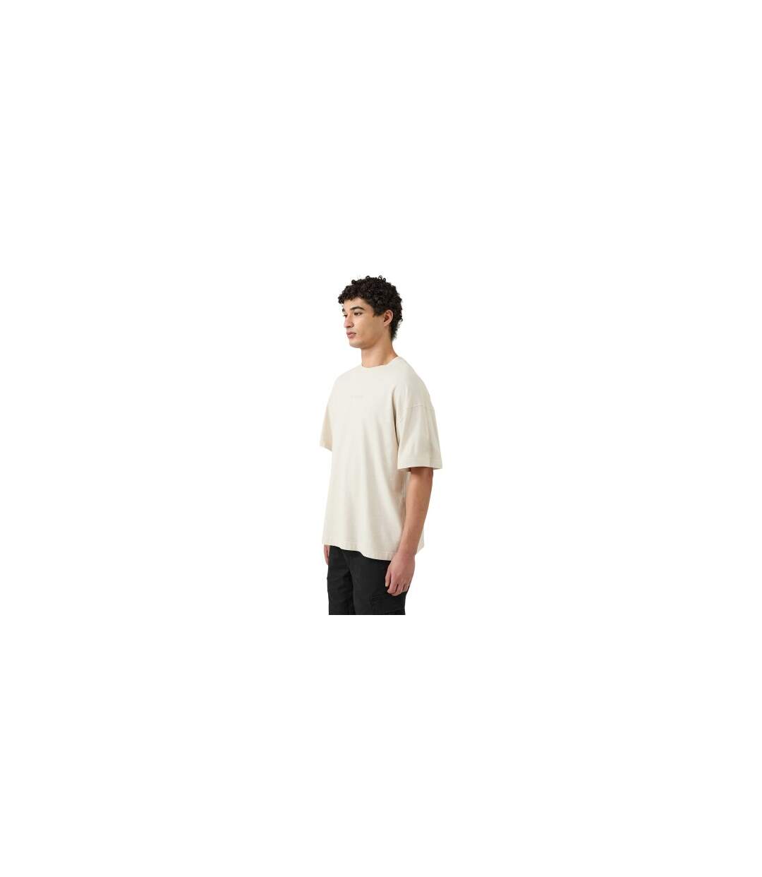 Mens Andrew T-shirt Cream Patrick-1