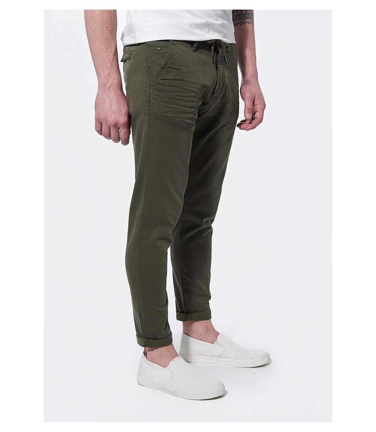 Chino en toile stretch  -  Kaporal - Homme