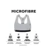 Lot de 3 brassières femme en polyamide unie modèle Actif Pierre Cardin-2