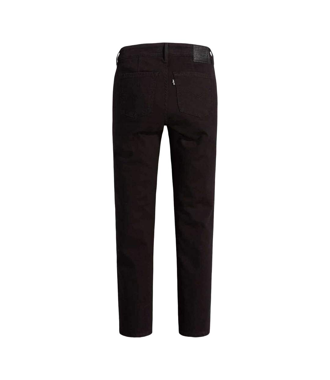 Womens/ladies 712 Pocket Welted Slim Jeans Black Levis-2