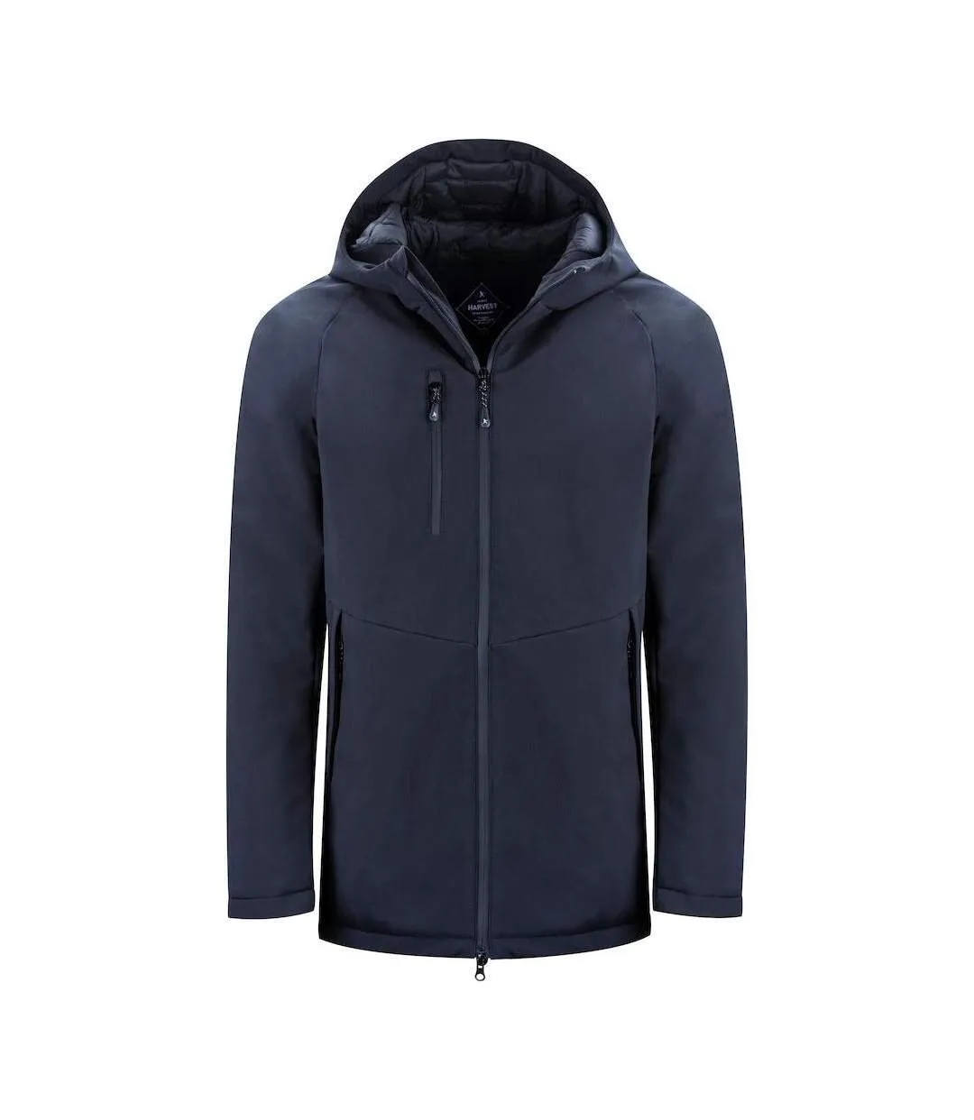 Mens Winchester Padded Jacket Navy James Harvest-1