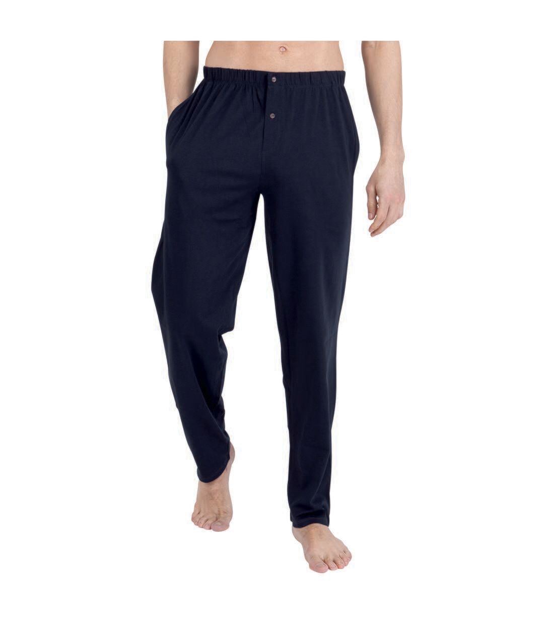 Pyjama long ouvert homme Rayures Ocean Club Athena-2
