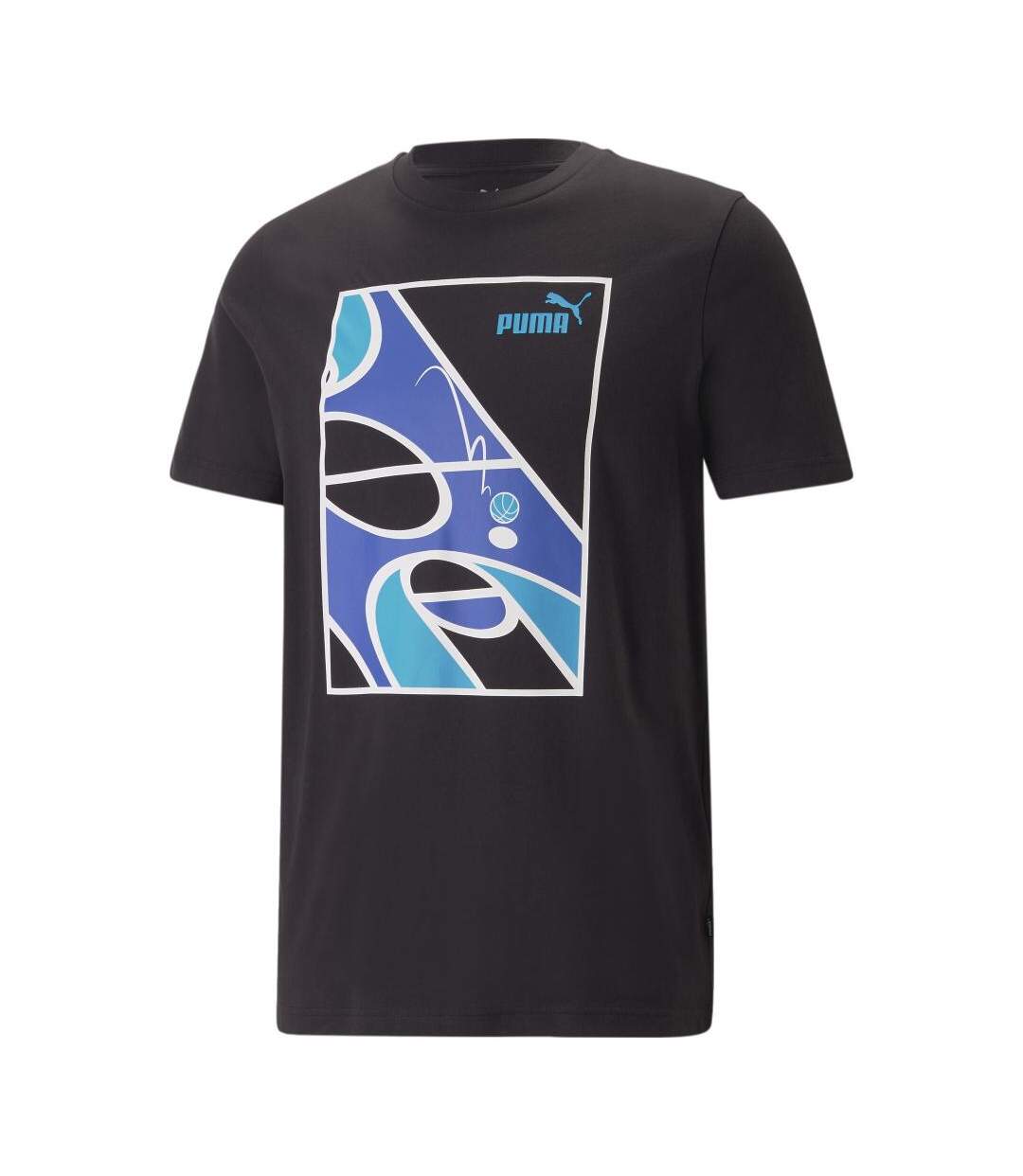 T-shirt Noir Homme Puma Graphics Court - L