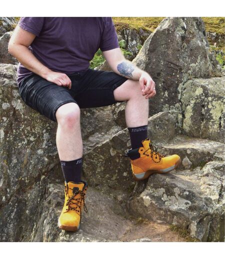 6 Pack Mens Soft Breathable Cotton Hiking Socks for Summer