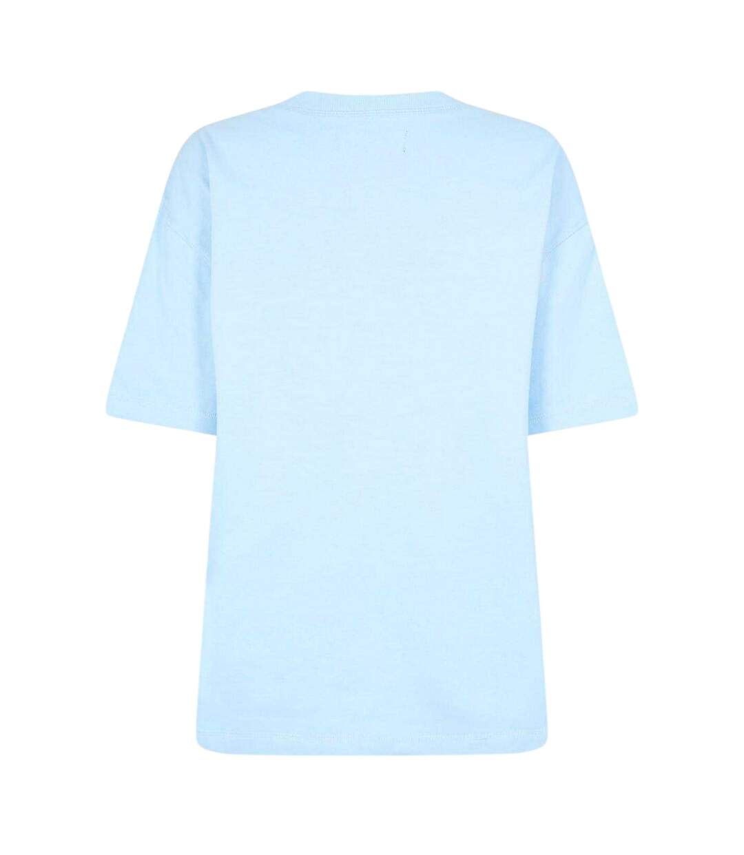 Womens/ladies Logo Oversized T-shirt Blue Kangol-2