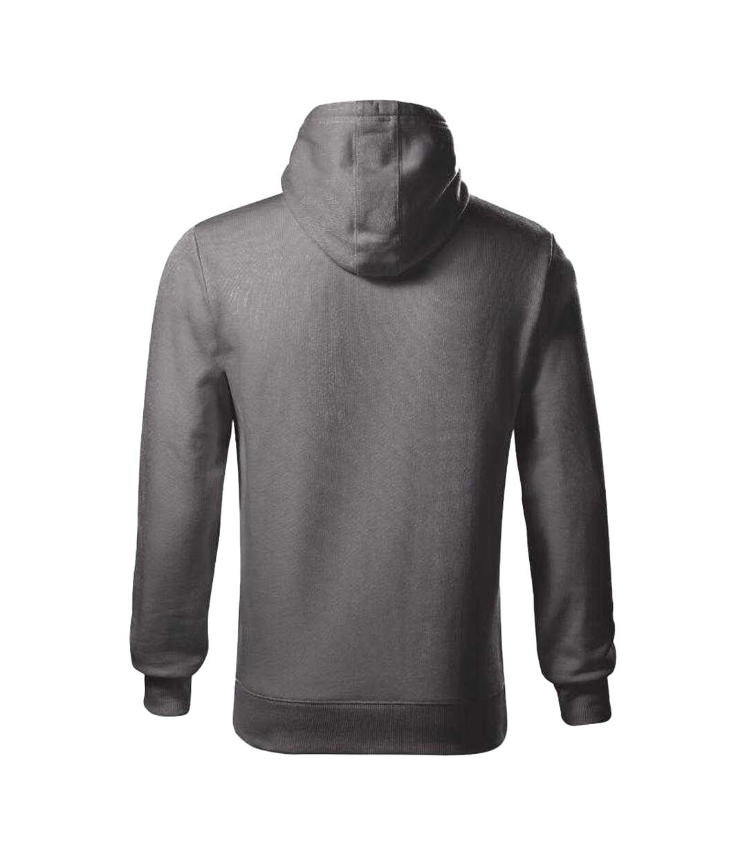 Sweat À Capuche Cape Homme Gris Foncé Malfini-2