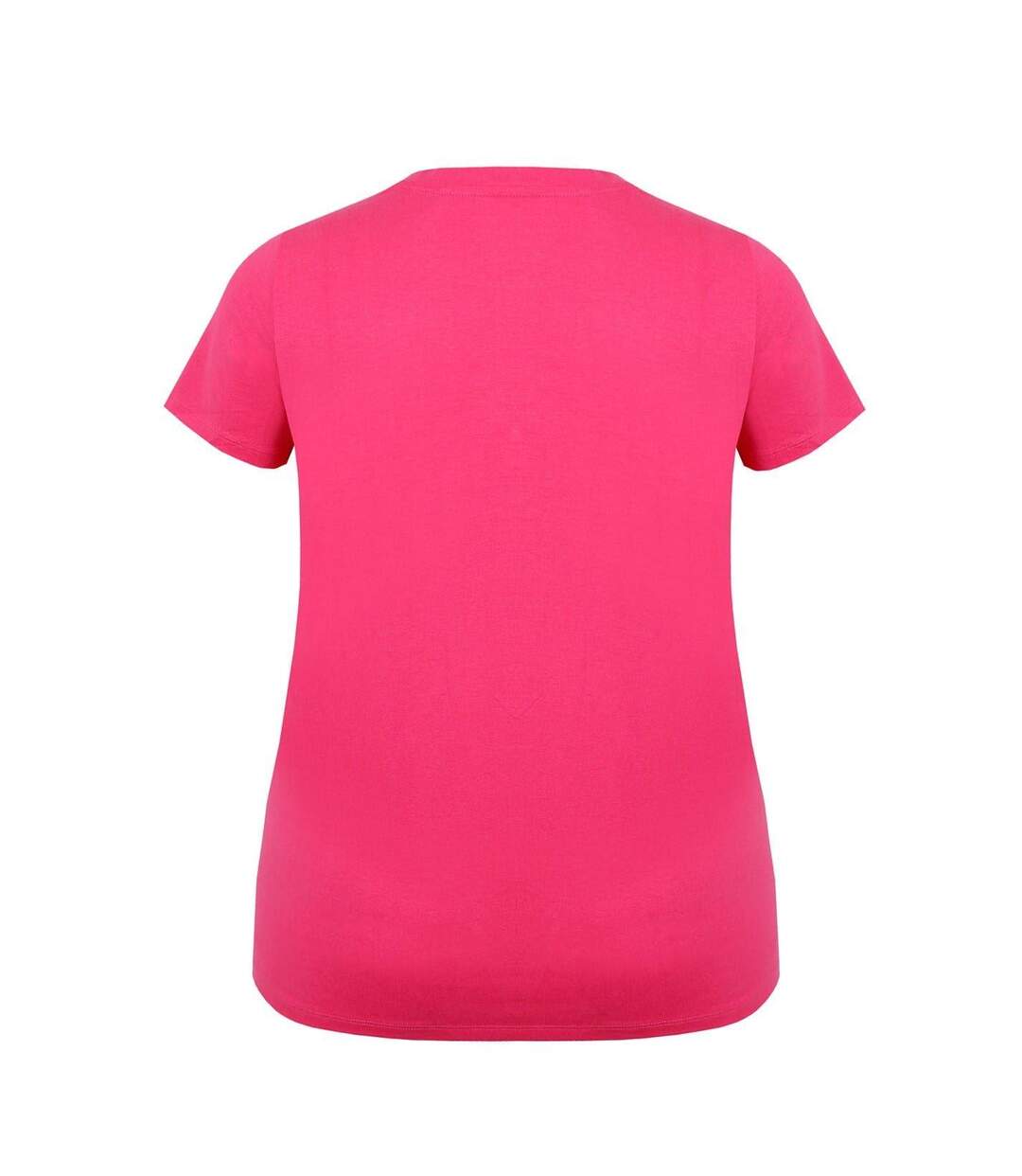 T-shirt Motif/style Uni Femme Rose Vif Slazenger-2
