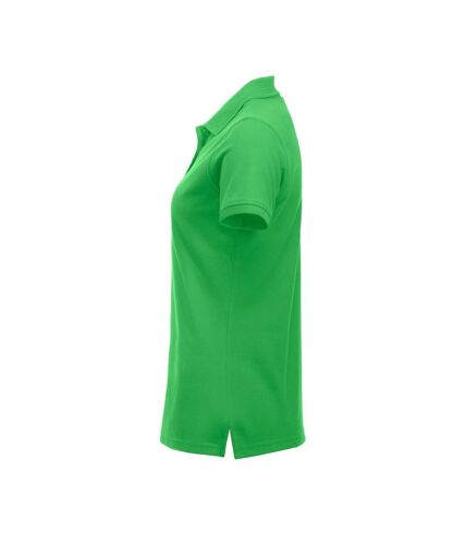 Clique Womens/Ladies Manhattan Polo Shirt (Apple Green)