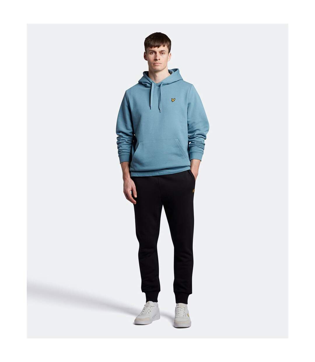 Sweat À Capuche Homme Bleu Clair Lyle & Scott-2