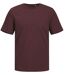 T-shirt manches courtes - JACK&JONES - Unisexe - JJ7526 - rouge vin port royal