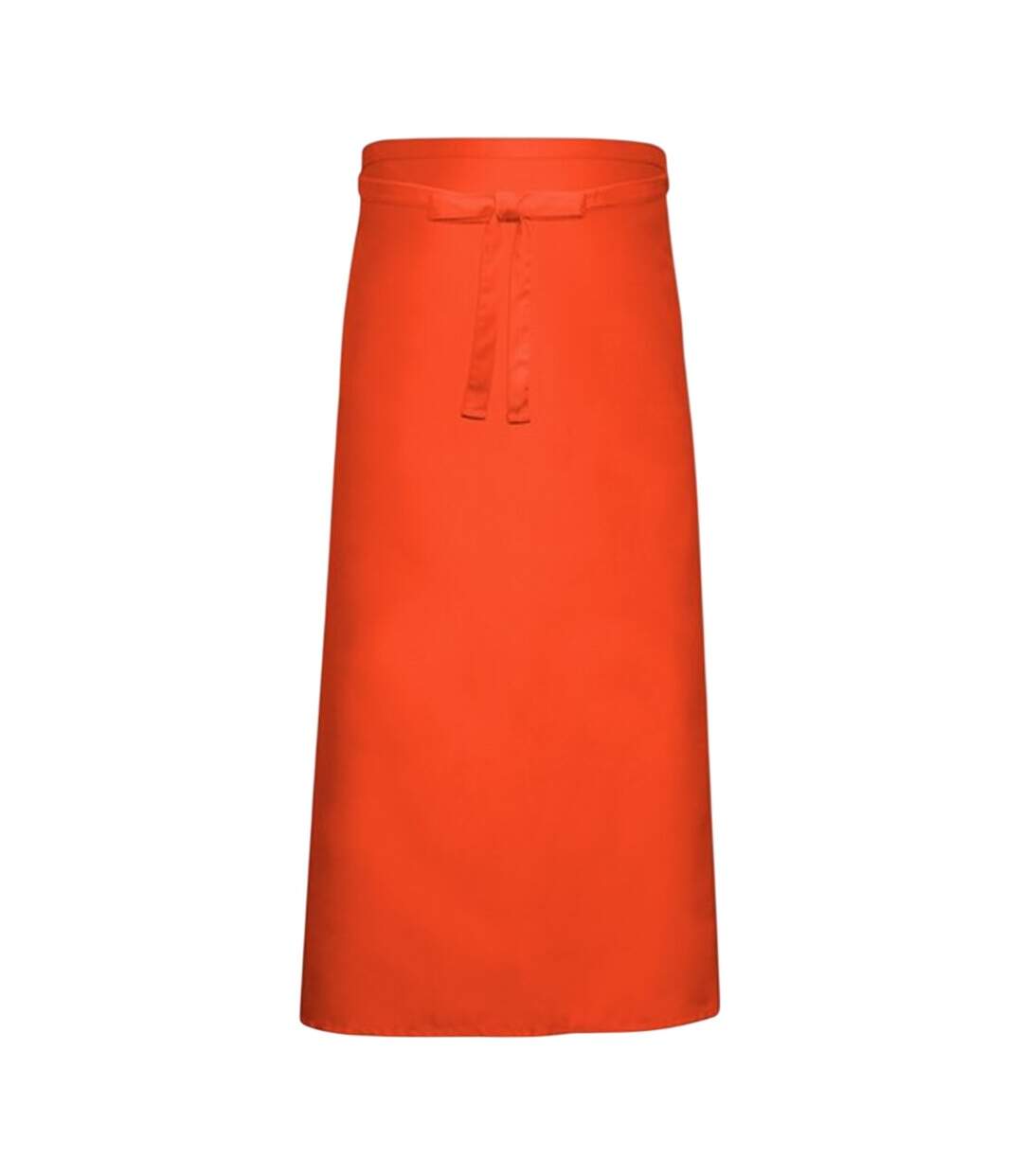 Tablier Bistrot Motif/style Uni Adulte Taille Unique Orange Link Kitchen Wear-1