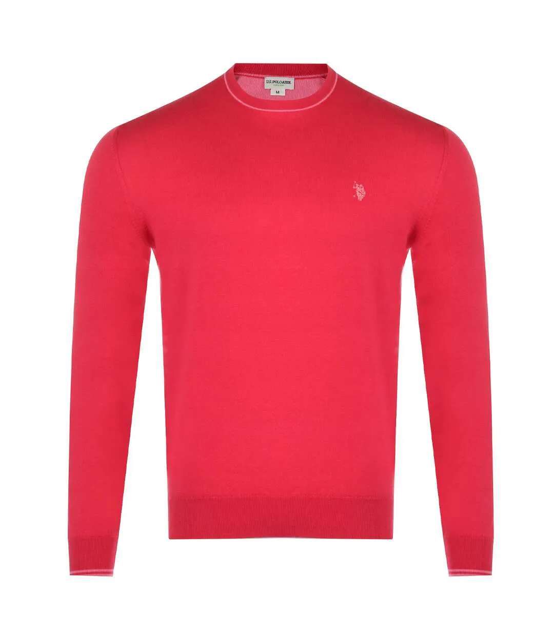 Sweat Motif/style Logo Brodé Homme Rose U.S. Polo-1