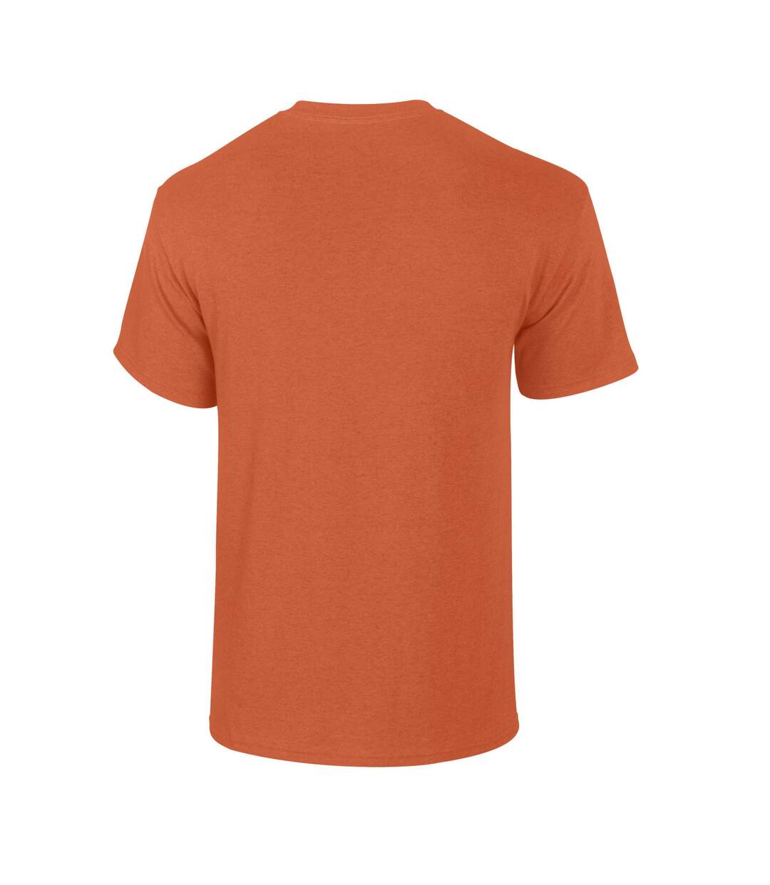 T-shirt Heavy Cotton Homme Orange Chiné Gildan-2