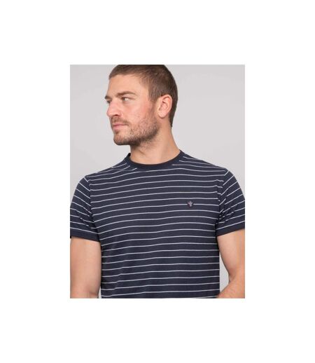 T-shirt coton fines rayures marinière NANOROUL