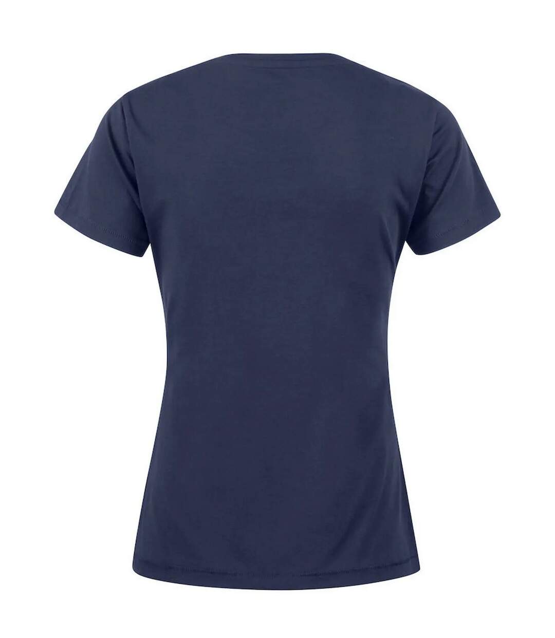 Womens/ladies Manzanita Round Neck Fitted T-shirt Dark Navy Cutter & Buck-2