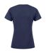 Womens/ladies Manzanita Round Neck Fitted T-shirt Dark Navy Cutter & Buck-2