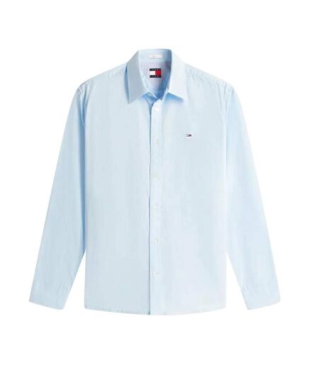 Chemise bleu clair homme tommy hilfiger poplin