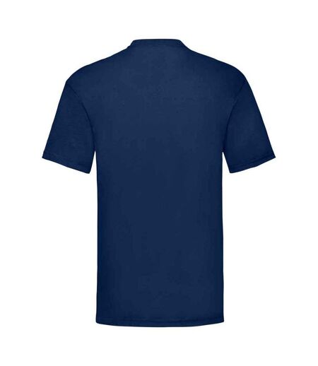 Mens valueweight t-shirt navy Fruit of the Loom