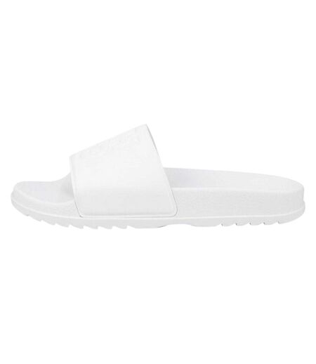 Claquettes Motif/style Logo Empilé Match It Femme Blanc Hugo Boss