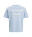 T-Shirt bleu homme jack & jones norrebro-2