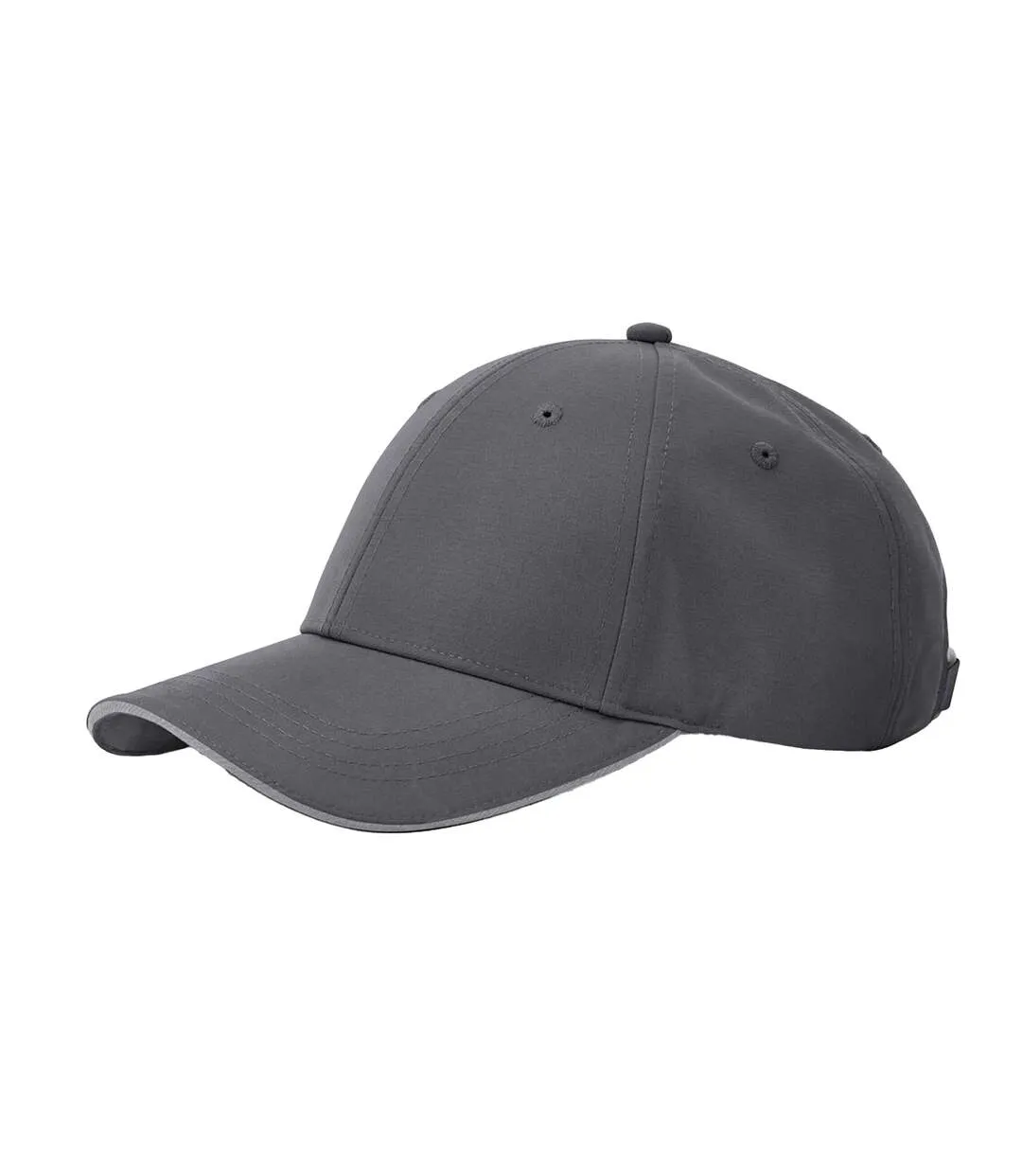 Casquette De Baseball Team Sports-tech Gris Foncé Gris Clair Beechfield-2