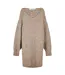 Robe Pull Femme Taupe Edited-1