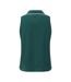 Womens/ladies Sleeveless Polo Shirt Green Slazenger-2