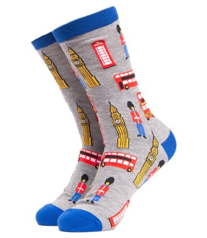 London France Design Cotton Novelty Unisex Socks