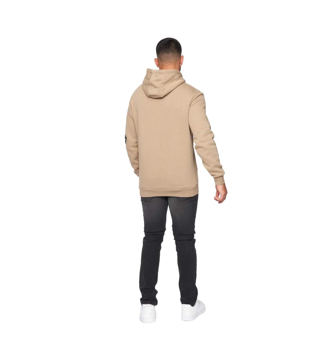 Sweat à capuche pythonidae homme beige Glorious Gangsta-2