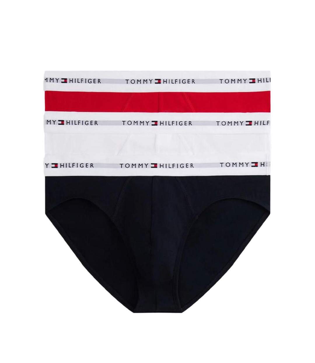 Slip marine/rouge/blanc homme tommy hilfiger brief-1