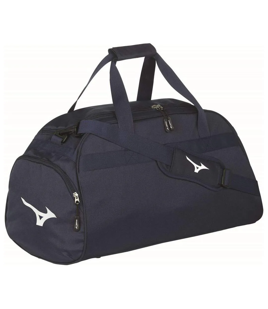 Sac De Sport Motif/style Logo 32 Cm X 60 Cm X 32 Cm Bleu Marine Mizuno-1