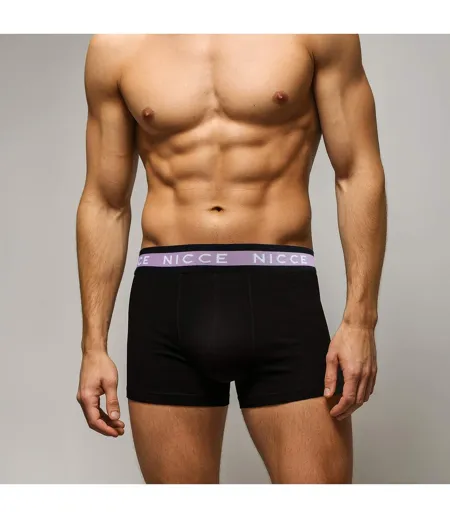 Nicce - Lot de 5 Boxers Homme AMBRO | Sous-vêtement Coton Doux et Respirant