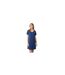 Robe Manches Courtes Motif/style À Pois Femme Bleu Marine Pastel CCDK Copenhagen-1
