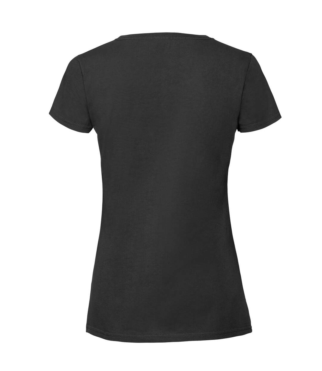 T-shirt Iconic Premium Femme Noir Fruit Of The Loom-2