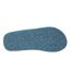 Womens/ladies Swish Patterned Flip Flops Turquoise Animal-3