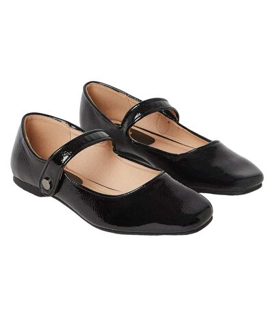 Womens/ladies paulette mary janes true black Dorothy Perkins