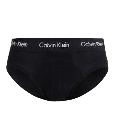 Slips Motif/style Logo Homme Noir Calvin Klein