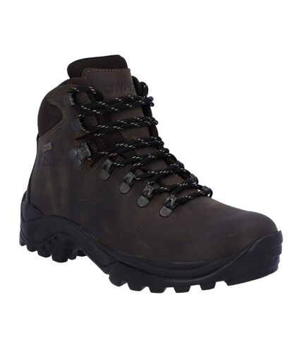 Hi-Tec Womens/Ladies Ravine Grain Leather Walking Boots (Brown) - UTFS10439