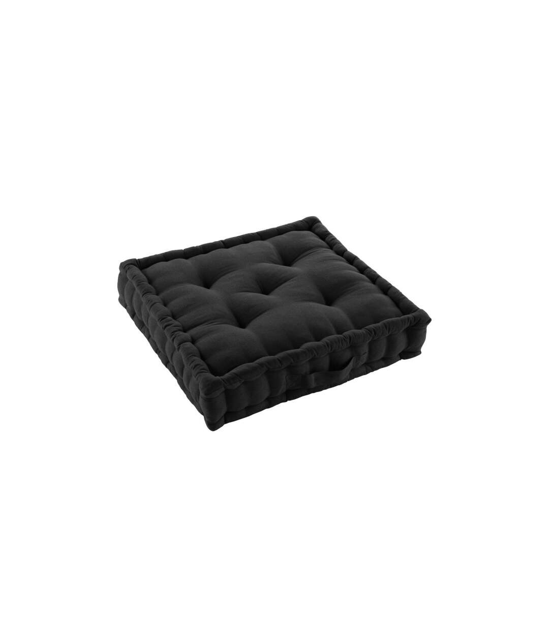Coussin de Sol Twily 50x50cm Noir-2