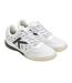 Mens All In Black Flat Trainers White Black Kelme-3