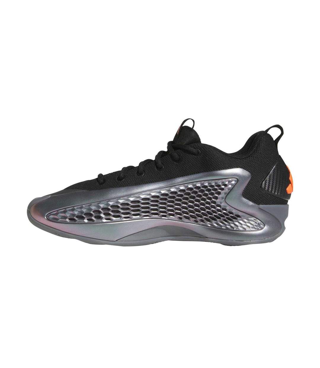 Mens Anthony Edwards Textured Lace Up Basketball Shoes Iron Adidas-2