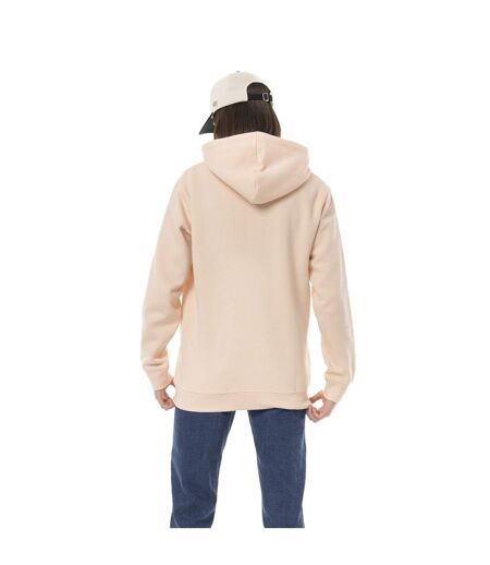 Sweat femme uni à capuche avec print Logo Vondutch