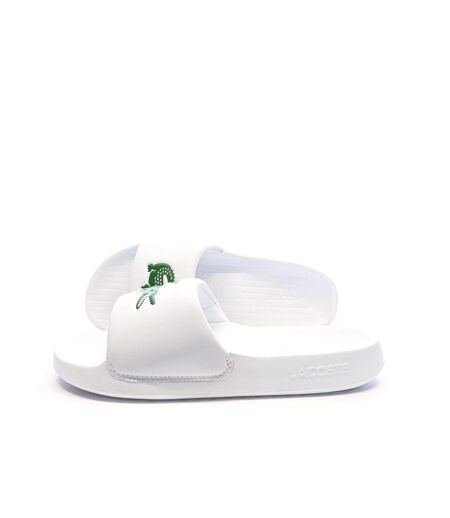 Claquettes Blanches Homme Lacoste Serve - 39.5