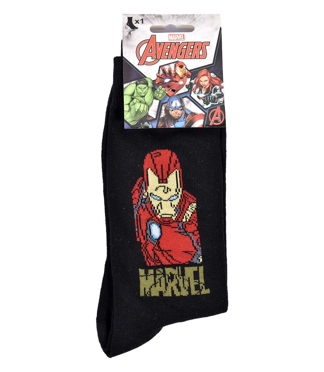 Chaussettes Pack Cadeaux Homme SUPERHEROS IRON24-4