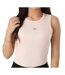 Débardeur rose femme calvin klein jeans label - l-1