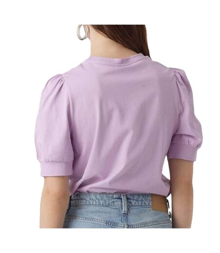 T-shirt Violet Femme Vero Moda Kerry - L